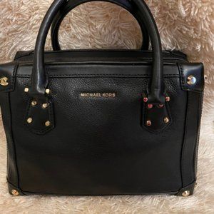 NEW Michael Kors Black Leather Handbag